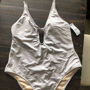 Large one piece swim